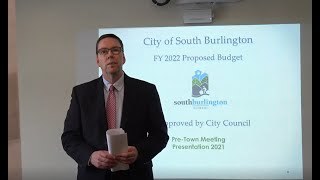 Tom Hubbard - FY22 Budget Presentation