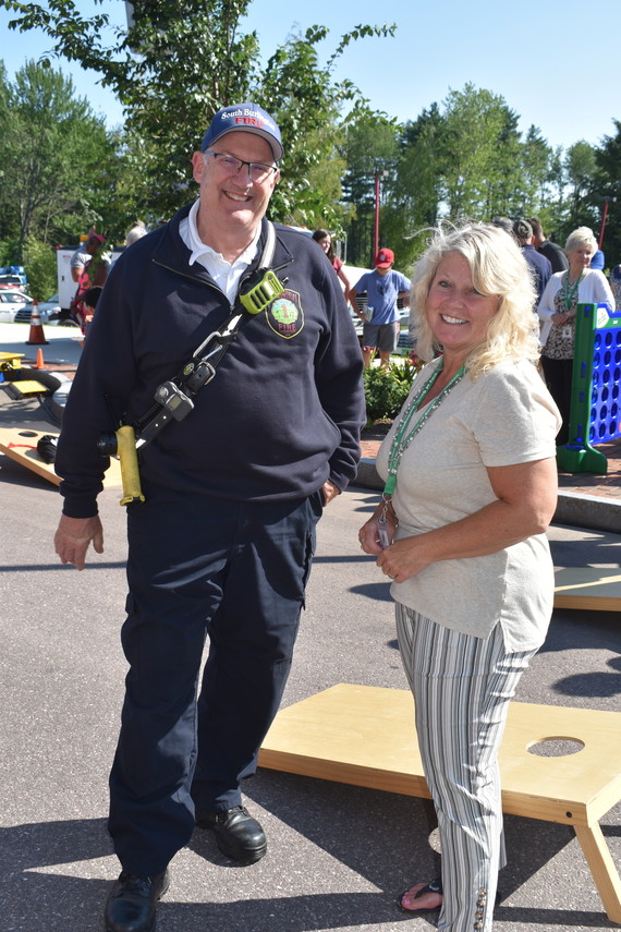 Terry Francis and Jaimie Held - City Hall Grand Opening