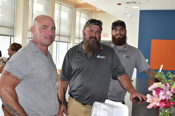 Adam Cate, Joe Gebo, and Corey Bessette - City Hall Grand Opening