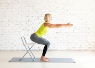 Seated yoga