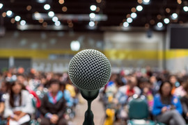 Microphone - public meeting