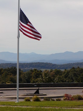Flag at Overlook