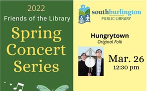 Hungrytown - Library concert series