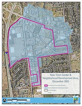 New Town Center & Neighborhood Development Dec 2023