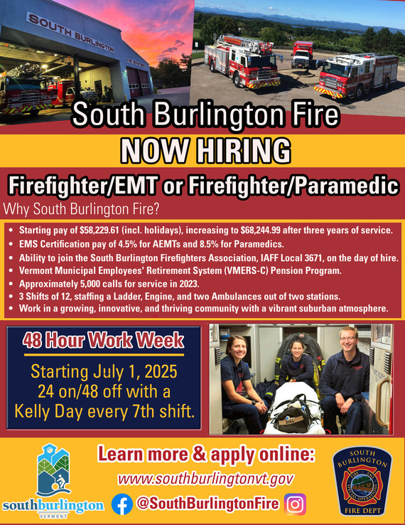 Fire Recruitment Poster 2024
