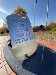 Veterans Memorial Park monument
