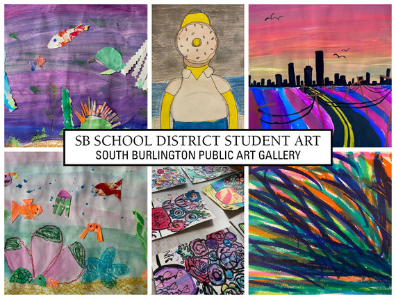Collage Art Gallery Student Art June 2024