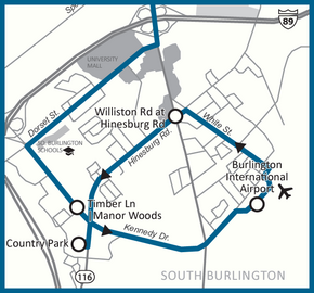 GMT South Burlington route 2
