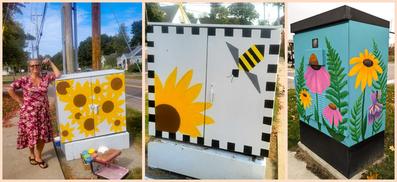 painted utility boxes