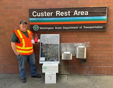 Cooperator with hornet trapping supplies