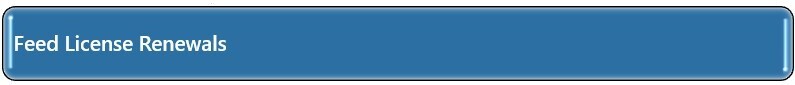 Feed License Renewals