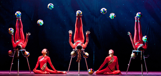 Golden Dragon Acrobats Heading