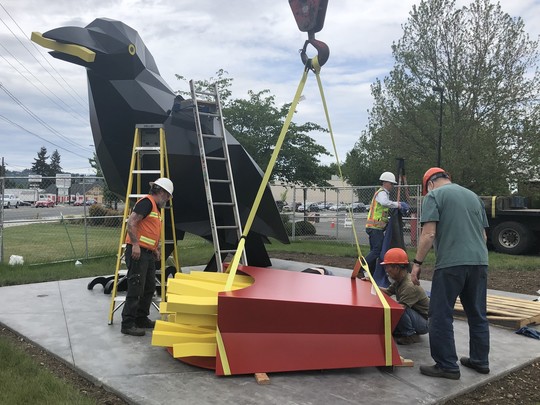 crow fry box with crew