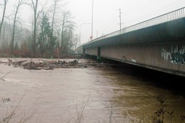 River level at bridge