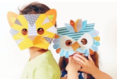 paper animal masks