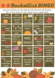 Fall BINGO