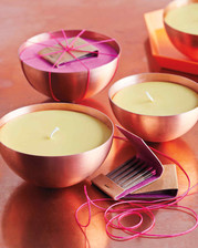 Citrus and Spice Candles