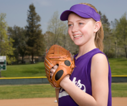 softball_girl with purple jersey