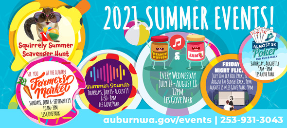 2021 Summer Events Heading