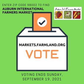 Vote for Auburn Farmers Market