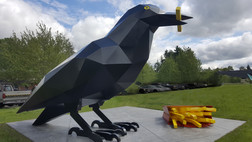 Crow With Fries