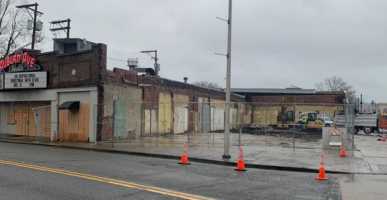 AAT Corner with demolished building