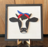 Patriotic Cow