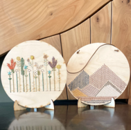 Wooden Embroidery