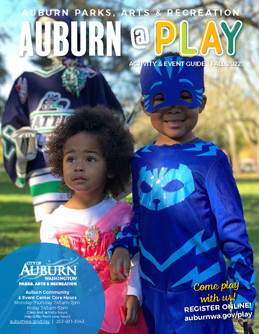 Upcoming classes programs with Auburn Parks Arts Recreation