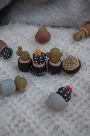 Miniature Polymer Succulents