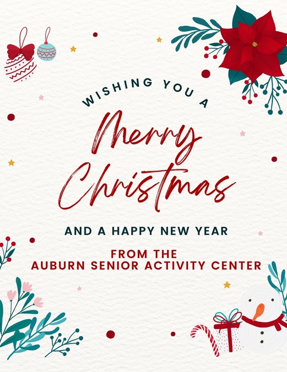 Auburn Senior Activity Center - Stay Connected Newsletter