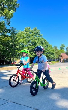 Preschool camp _ bikes
