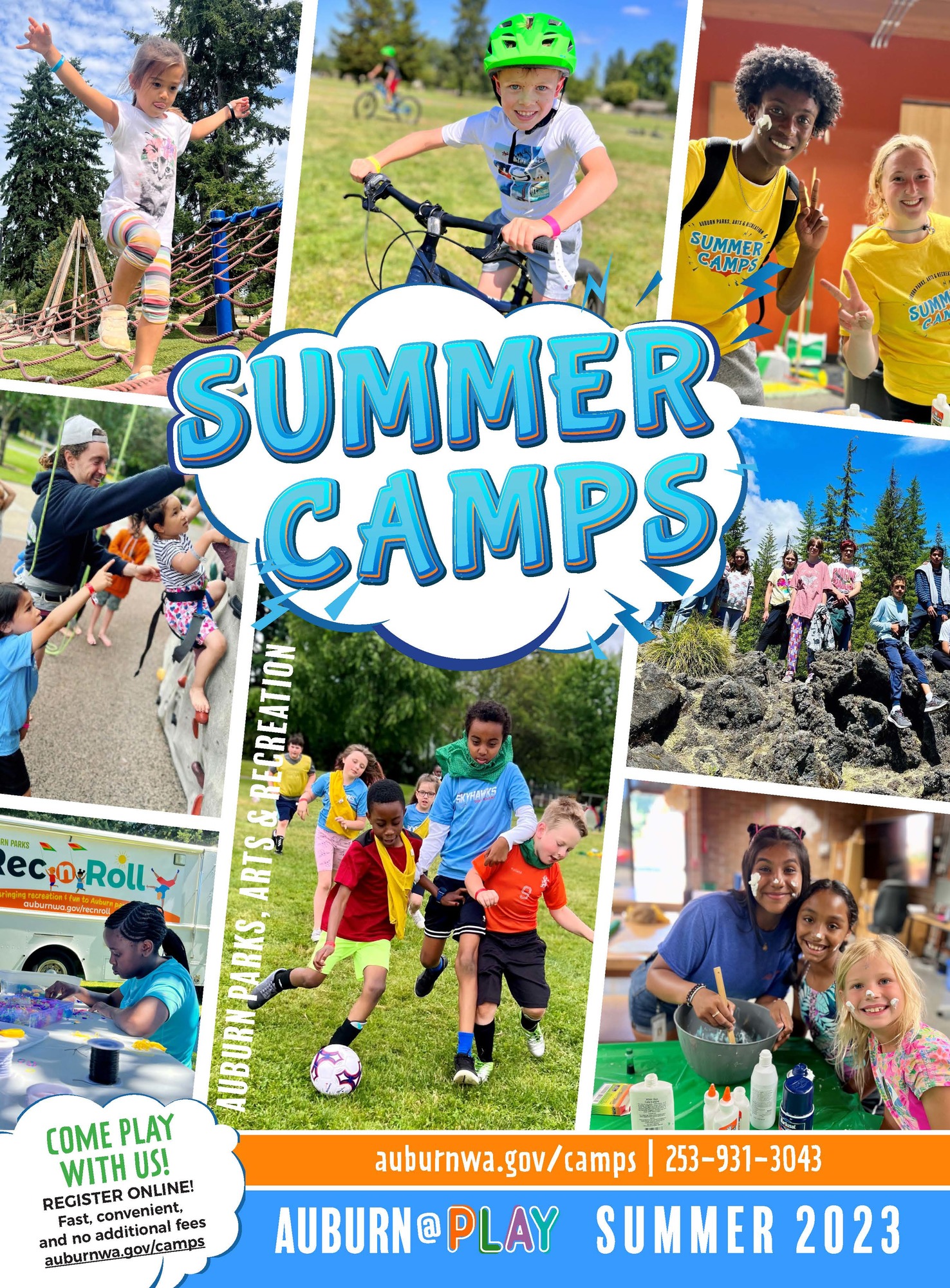 Summer Camps with Auburn Parks, Arts & Recreation