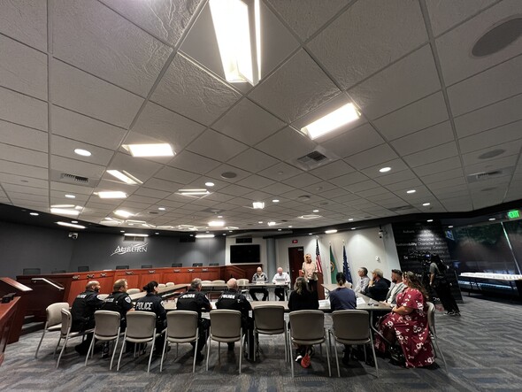 Auburn Way South Business Meeting