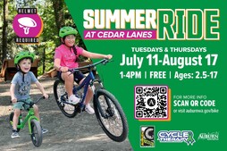 Summer Ride Cedar Lanes