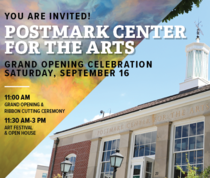 Postmark Grand Opening Heading