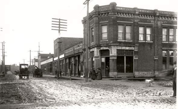 A building along Main Street