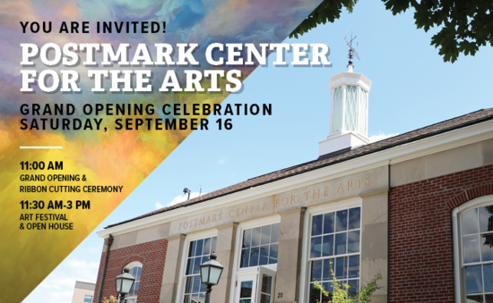 Postmark Center for the Arts grand opening