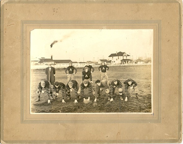 Auburn High School Boys’ Football Team, c. 1915