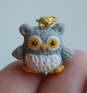 Mini Polymer Clay Owls