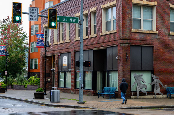 Downtown Auburn pictured Wednesday, Sept. 27, 2023