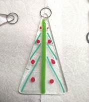 Fused Glass Christmas Tree