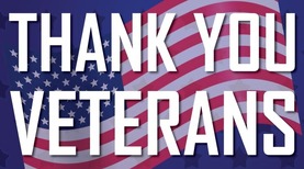 thank you Veterans banner