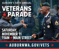 The Auburn Veterans Parade