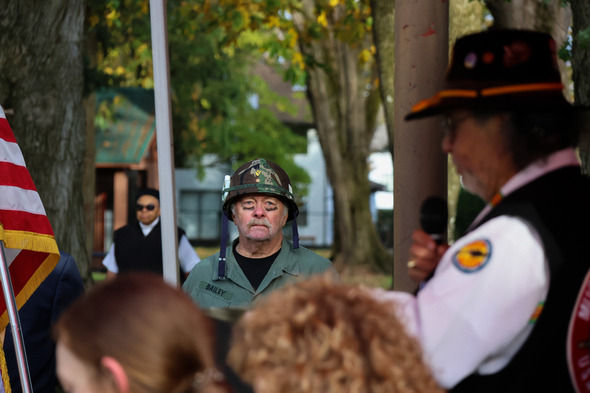 Tim Bailey at the Auburn Veterans Parade 2022