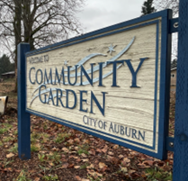 Community Garden  Sign 