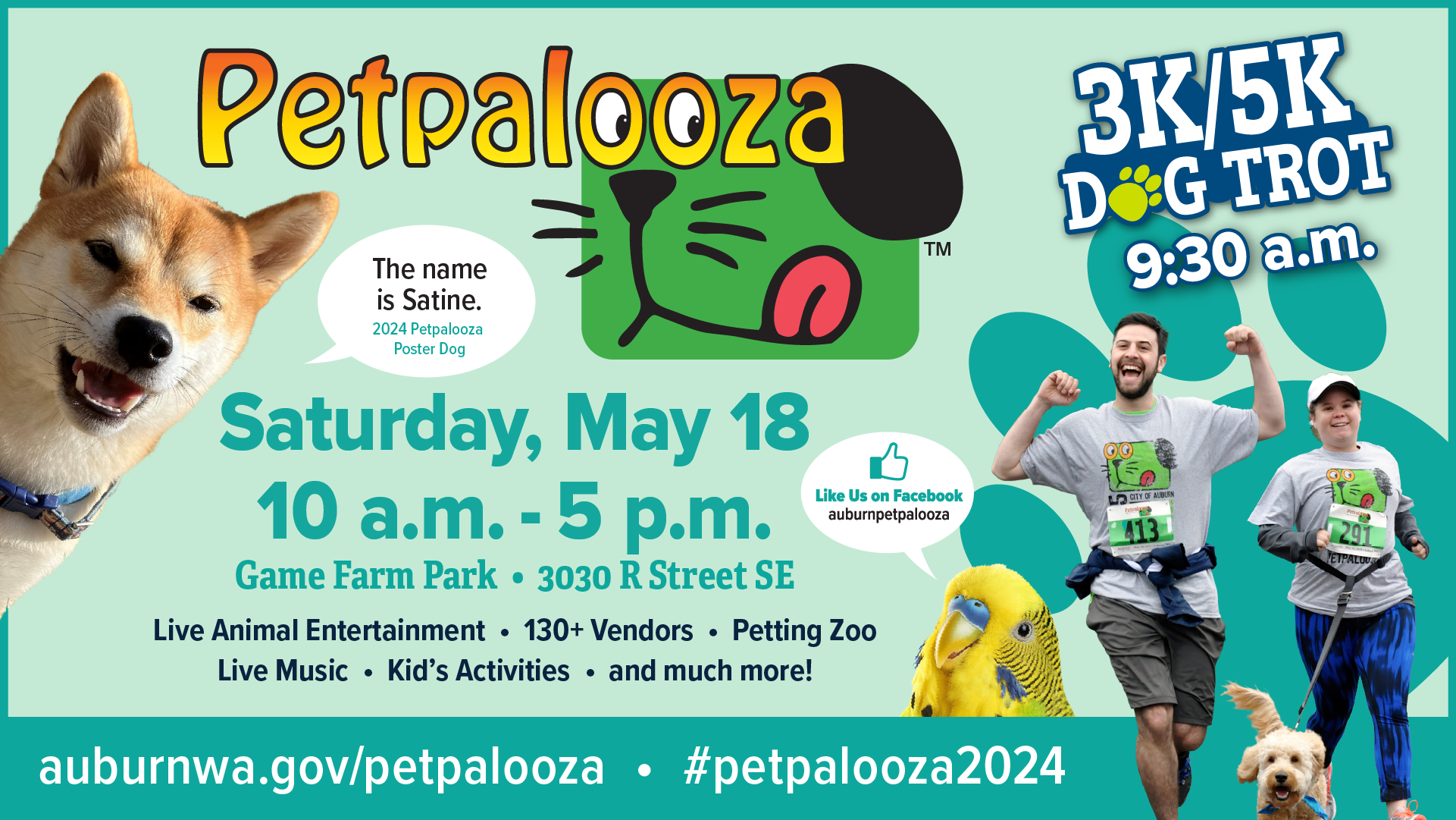 Auburn's Petpalooza returns on Saturday, May 18