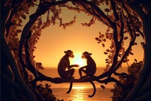 Monkey and Francine in the City of Tigers