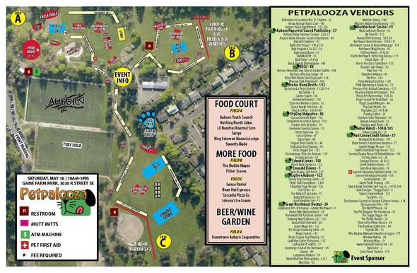 Petpalooza map 2024