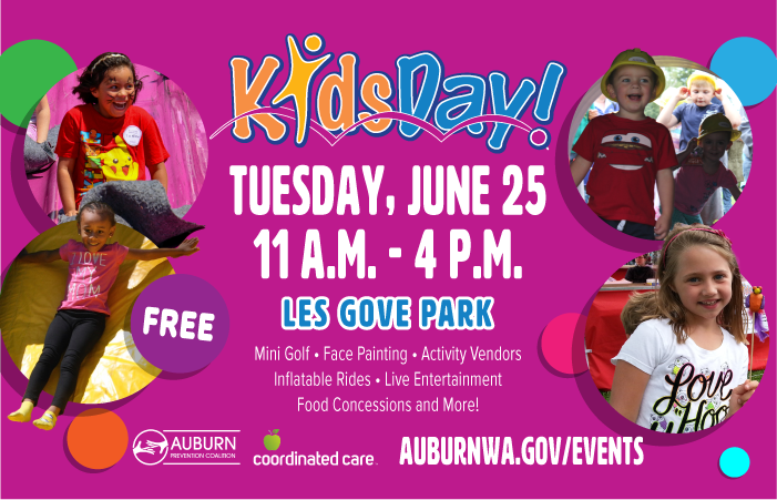 Plan to attend Auburn's KidsDay 2024 on Tuesday, June 25th!!